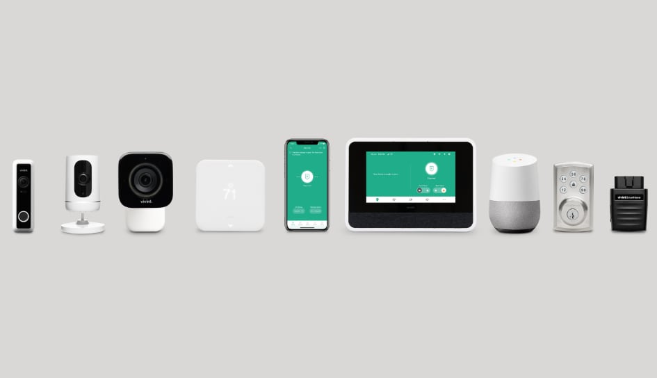 Vivint home security product line in Wichita Falls
